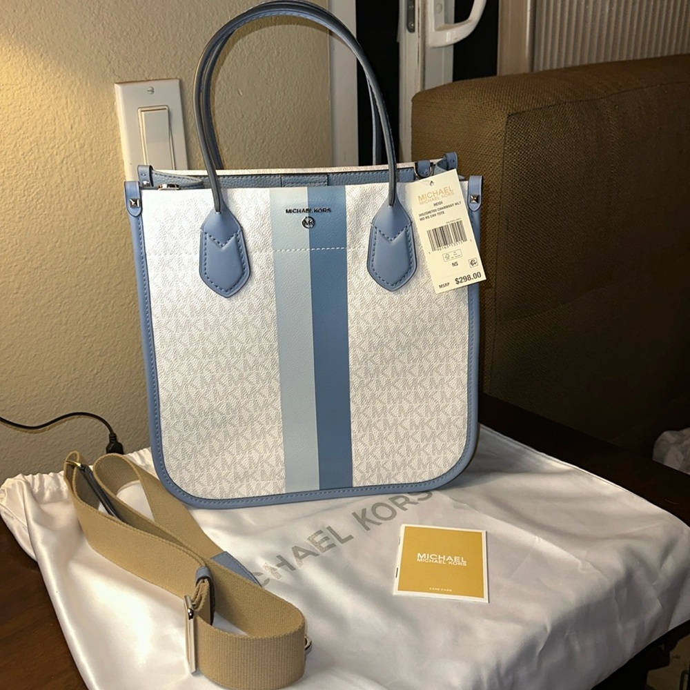 Michael Kors Heidi tote crossbody convertible handbag